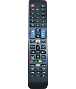 CRYSTONICS CH UNI-156 TV Remote Compatible with Chinese LCD LED Smart TV & Non Branded Smart TV