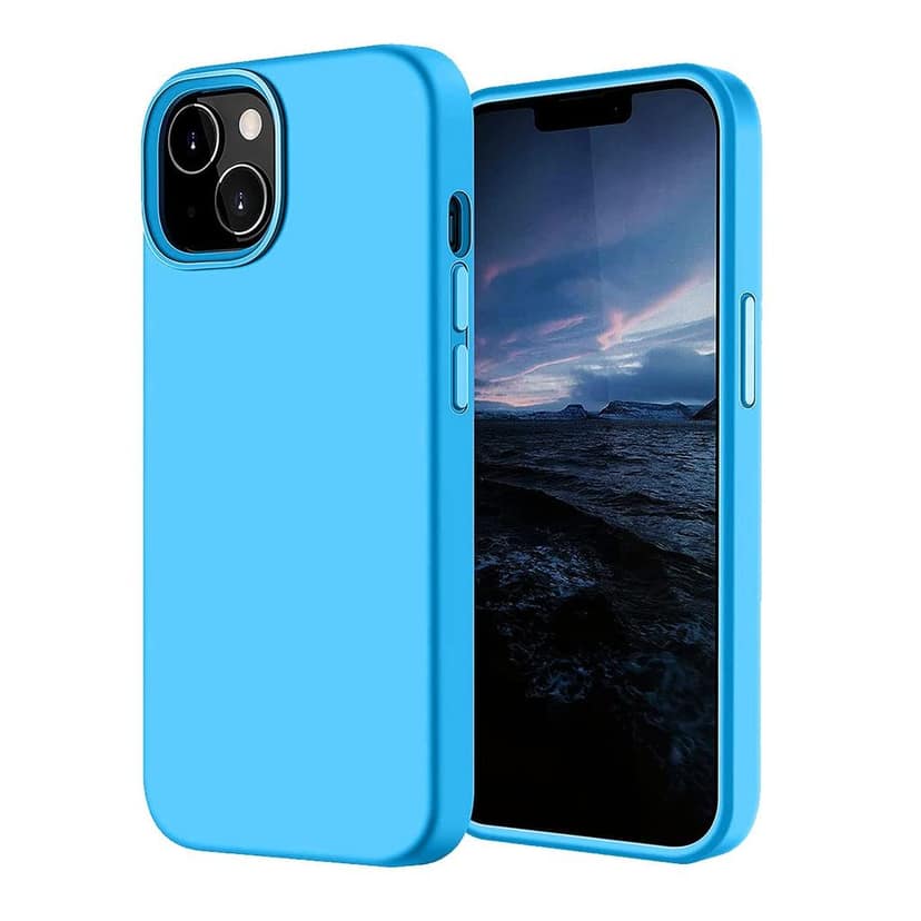 LIRAMARK Liquid Silicone Soft Back Cover Case for Apple iPhone 13 Mini (6.1 Inch) view 2
