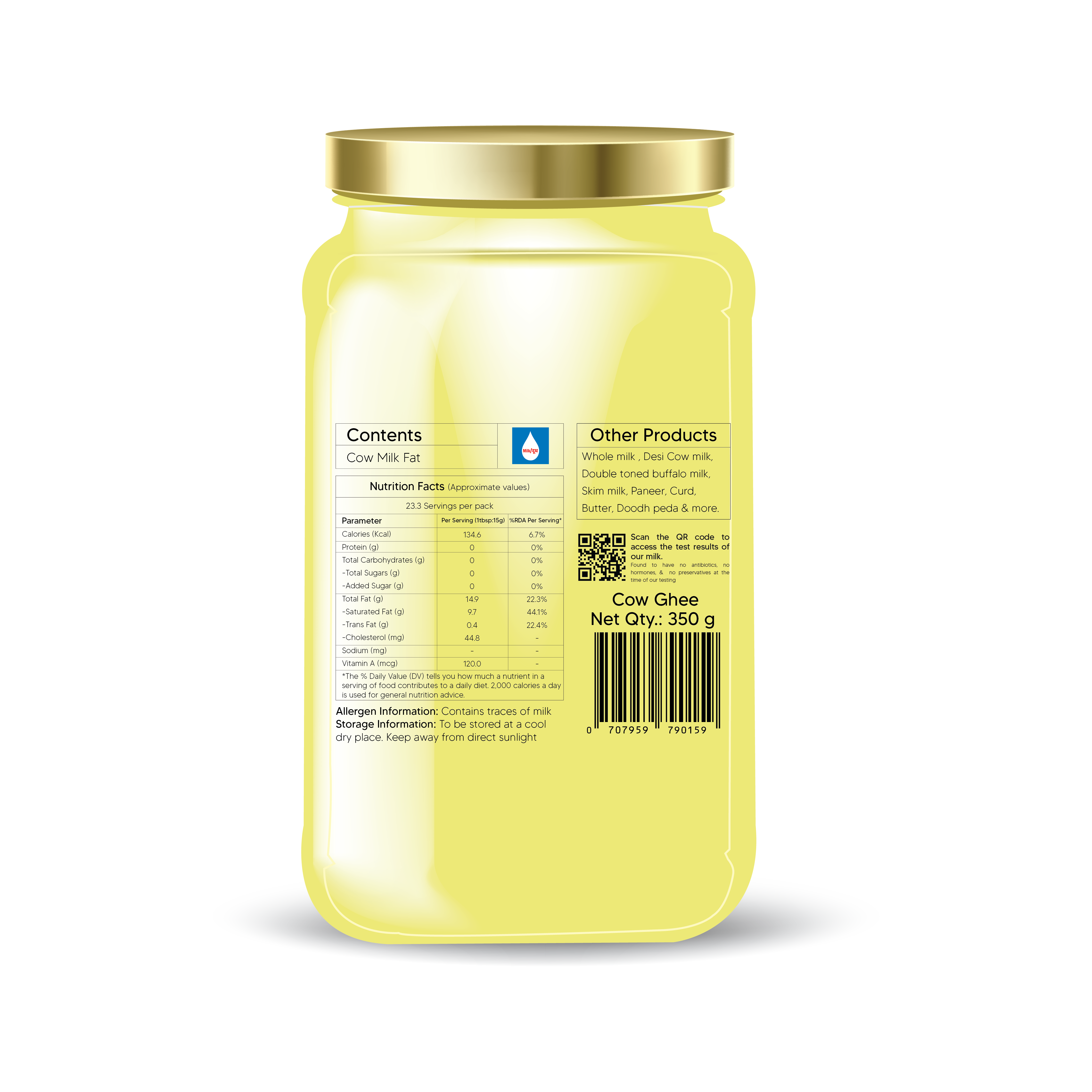 Cow Ghee 350gms view 2
