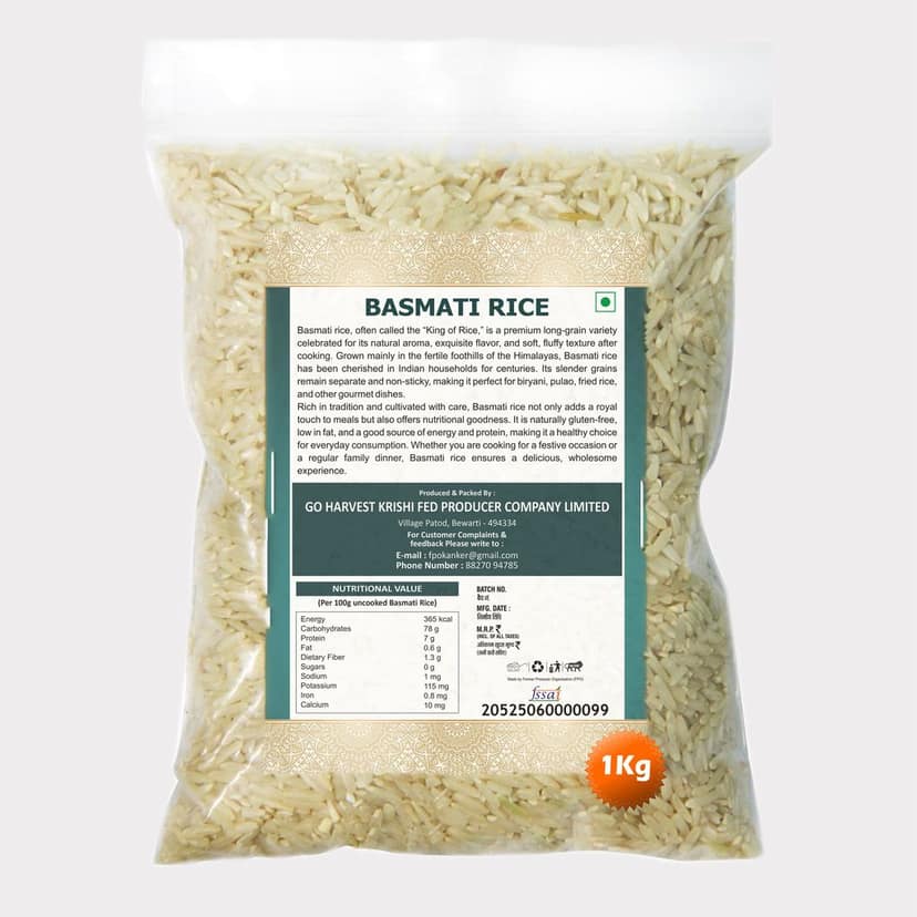 Basmati Rice - 1 kg view 2