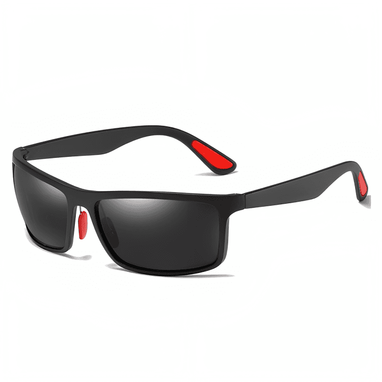 Jubleelens - Sport Black Polarized Sunglasses For Men and Woman view 2