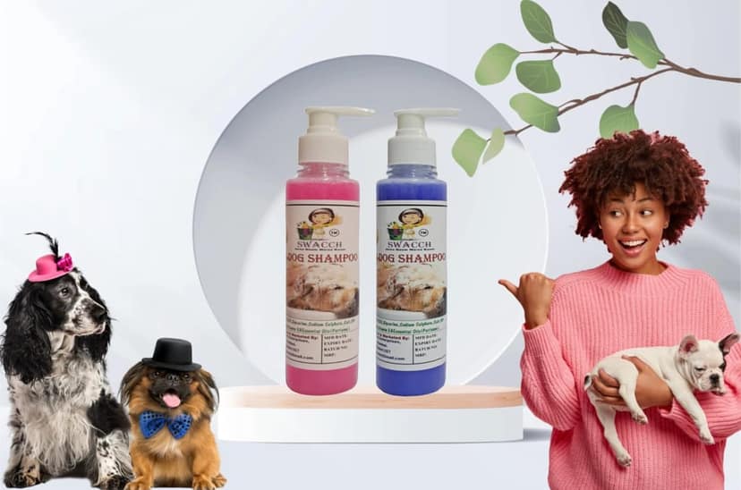 SWACCH Premium Shampoo for Dog (200ML) (Combo Pack of 2) Lavender & Rose view 2