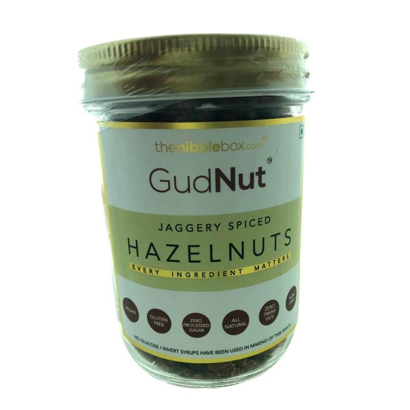 GudNut Hazelnut (jaggery coated hazelnuts)