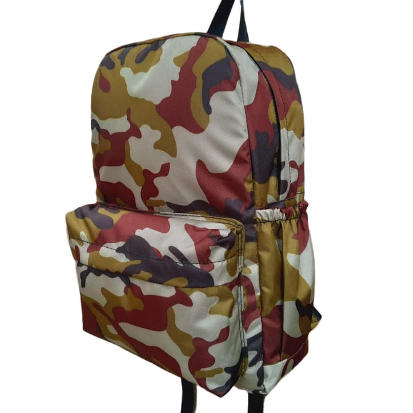 Unisex Casual camouflage printing backpack for laptop travel school