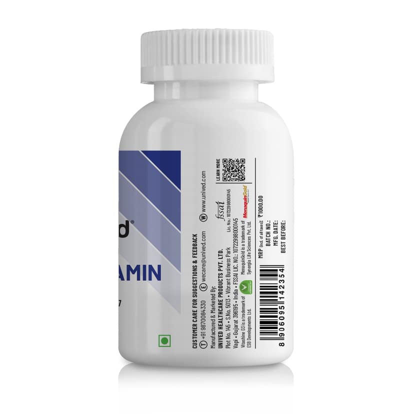 Unived Men Daily Multivitamin Wholefood for Energy and Bones view 2