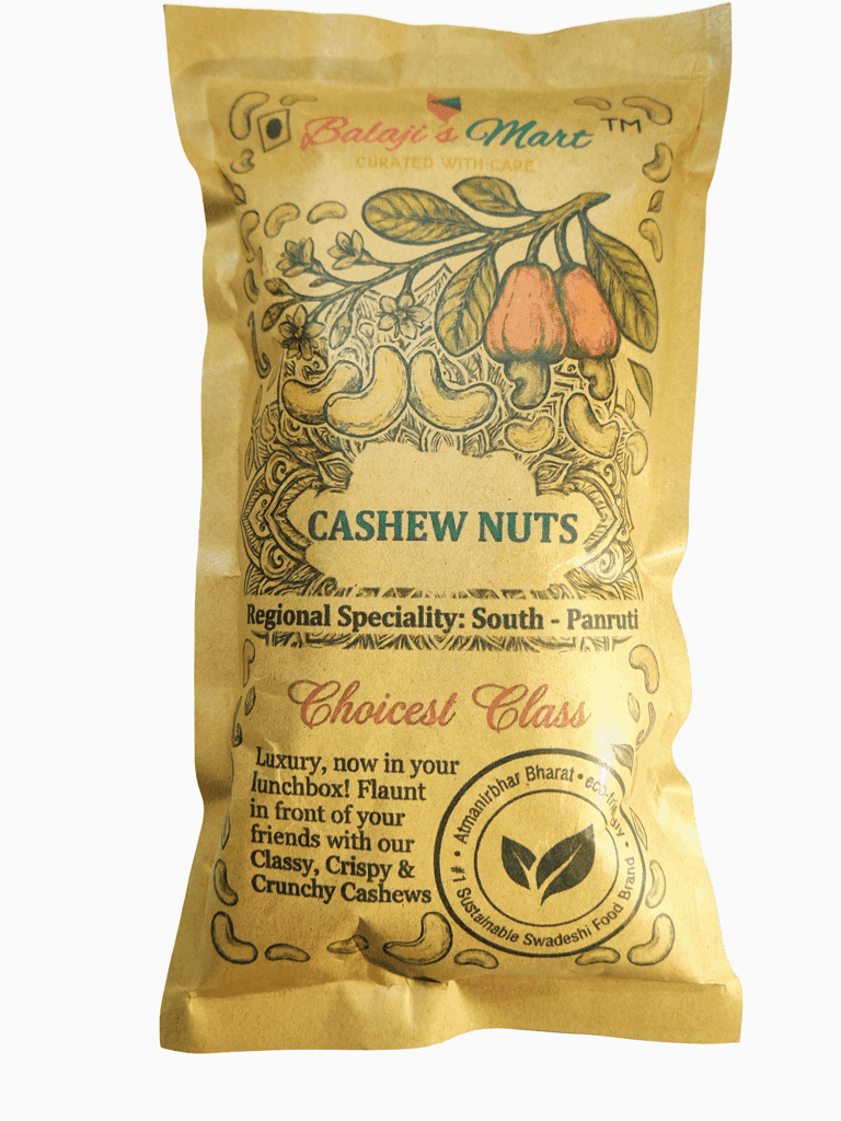 Balaji's Mart Panruti W320 Cashew Nuts (Kaju) 500g view 2