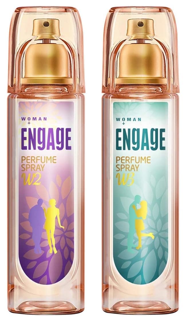 Engage W3 Perfume Spray For Women, 120ml & W2 Perfume Spray For Women, 120ml - Floral, Fruity, Citrus Engage W3 Perfume Spray For Women, 120ml & W2 Perfume Spray For Women, 120ml - Floral, Fruity, Citrus - 1 count (pack of 1)