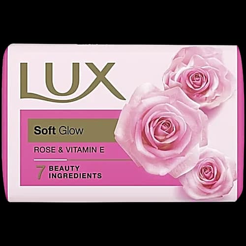 Lux Soft Touch Silk Essence & Rose Water Soap, 51 G Pouch