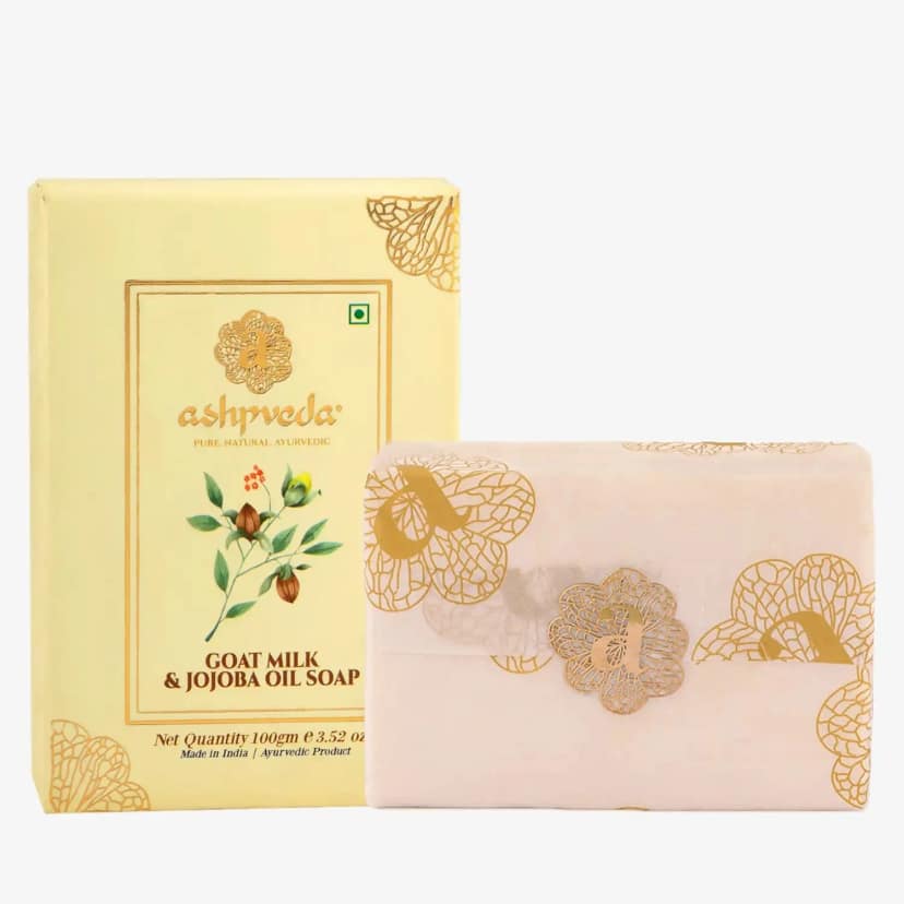 ashpveda Goat Milk & Jojoba Oil Soap view 2