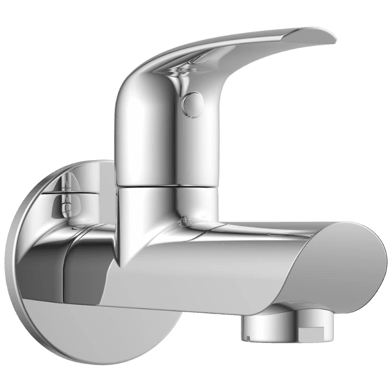 CM-2503 Long Nose Bib Tap With Wall Flange view 2