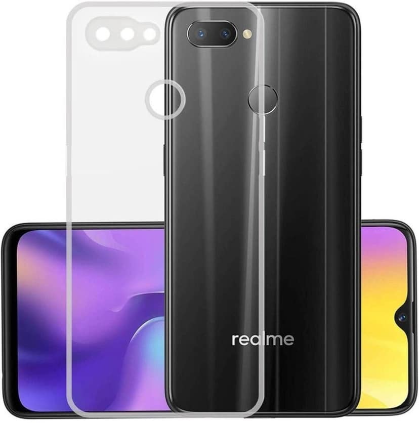PLUGTECH TPU Ultra Hybrid Clear Camera Protection Back Cover Case for Oppo A12, A7, A5s, A5,F9 Pro, RM 2 Pro, RM U1,A11K