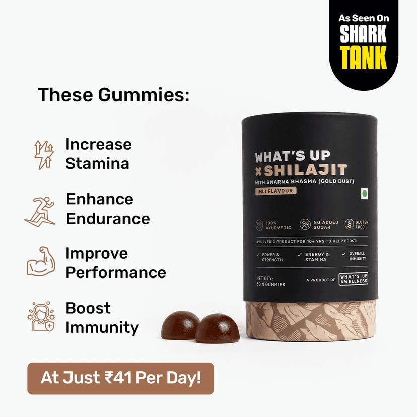 What's Up Shilajit Gummies - V3 What's Up Shilajit Gummies - V3 - 90 Gummies
