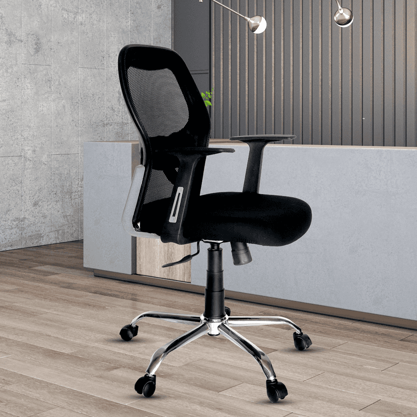 OOLIVE VISTA LITE OC333 Executive Ergonomic Mid Back Office Chair, Tailored for Superior Comfort