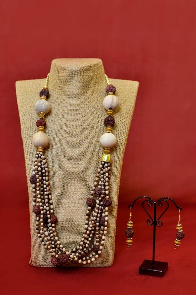 Rudraksh Necklace view 2