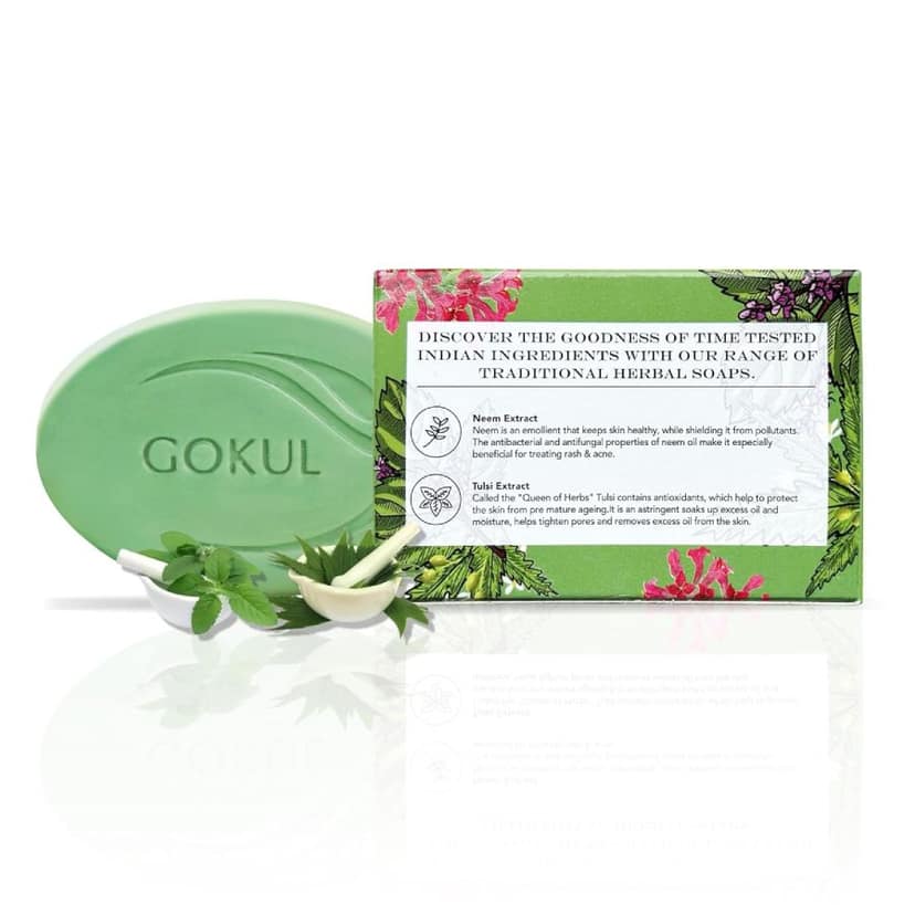 Gokul Neem & Tulsi 75 Gms view 2
