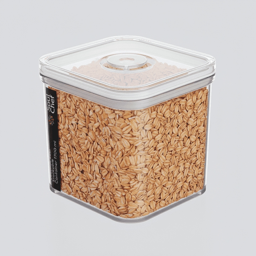 Modi Care Vacuum Seal Stackable Container Rectangle 1700 ml view 2