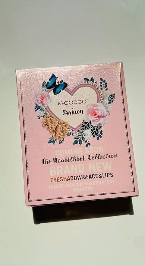 5 in1 Book-Style Foldable Makeup Palette Set | Portable & Long-Lasting | Contour Blusher Highlight Eyeshadow, Professional 48 Shades, Suitable for Multiple Skin Tones & Makeup Looks, Gift Idea All In One Makeup Book view 2
