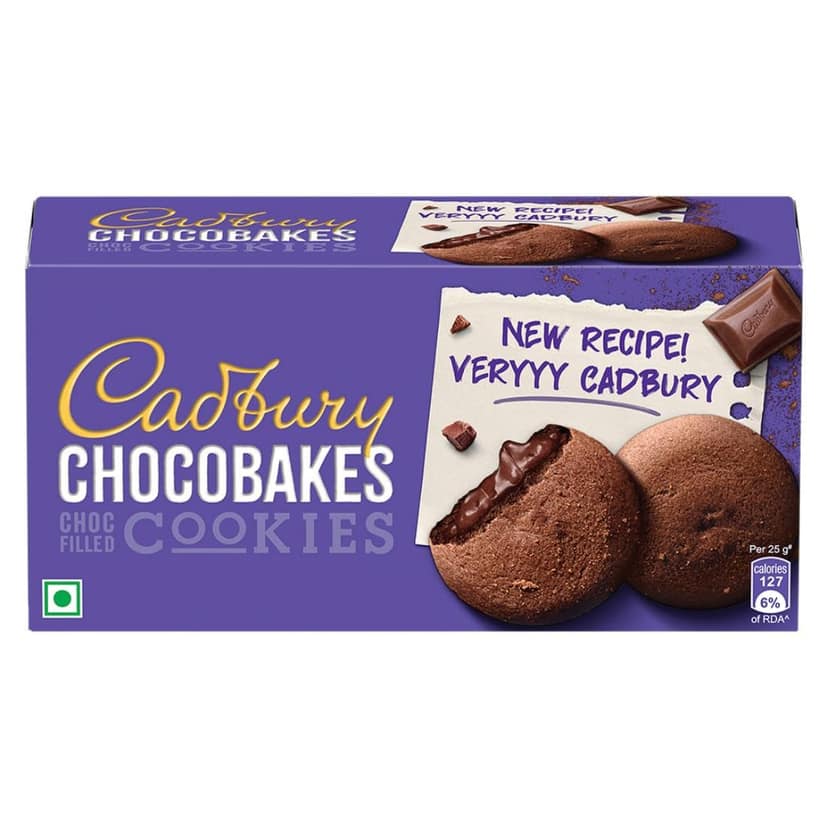 Cadburychocobakes Centre Filled Cookies 150g