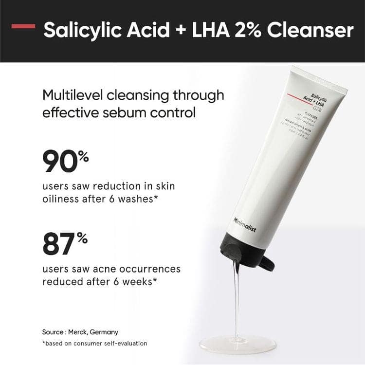Minimalist Anti Acne Solution (100ml+30ml+50g) Pack of 3 view 2
