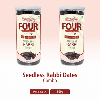 Everyday Four 800g Seedless Rabbi Dates (400g*2)