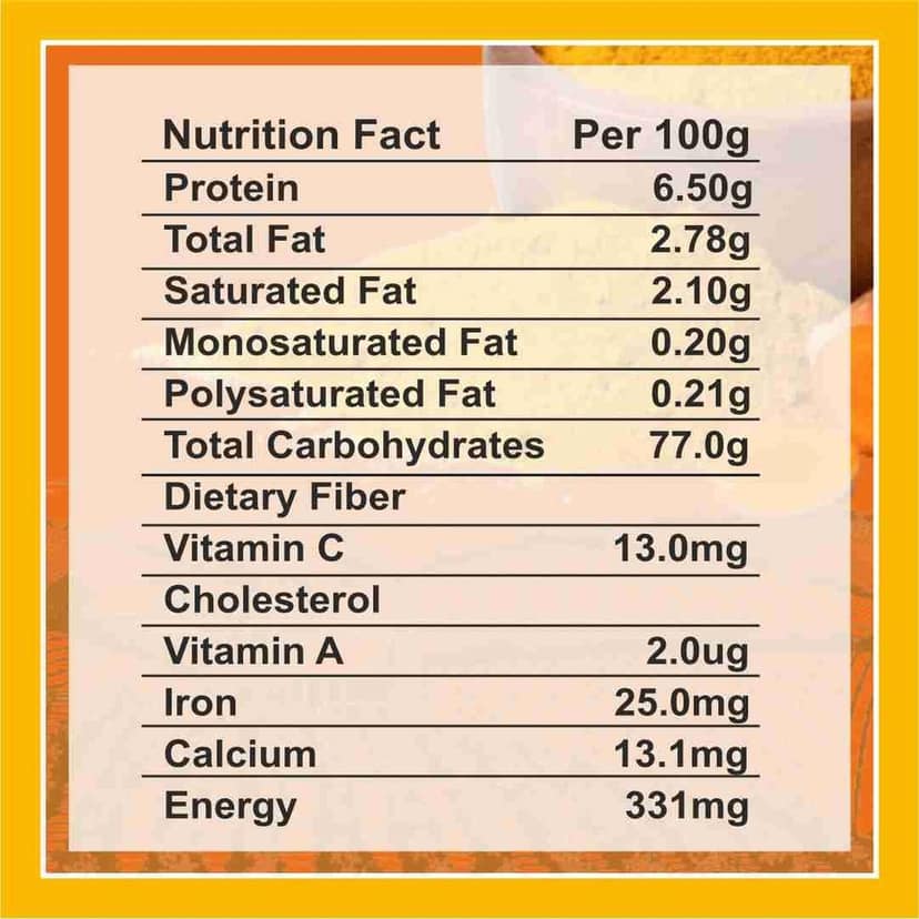 Turmeric Powder 100gm (Pack of 2) by Arms Krishi - Pure Haldi Powder for Everyday Cooking. view 2