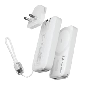 3 in1 GaN Charger + Power Bank | 67W Charger + 5000mAh-15W Magnetic Wireless Power Bank & 22.5W Fast Wired Charging | for Laptops & iPhone 17,16,15,14-Charges iPhone 50% in 30 mins | SFC2.0 | Boost Blade Duo
