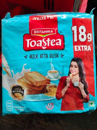 Britannia toastea milk atta rusk