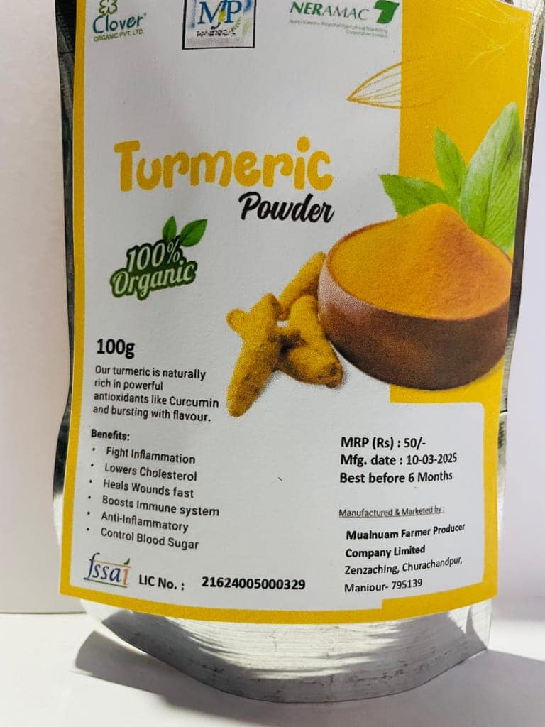 Turmeric Powder - Golden Spice for Culinary & Wellness view 2