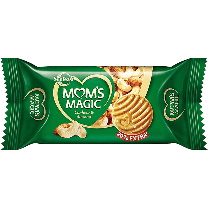 Sunfeast Mom's Magic Cashew & Almond Cookies, 51.1 g view 2
