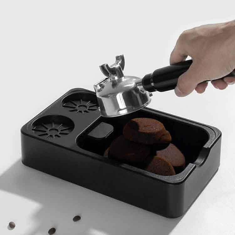 The Bean Co Roasters Knockbox with Tamper Station view 2
