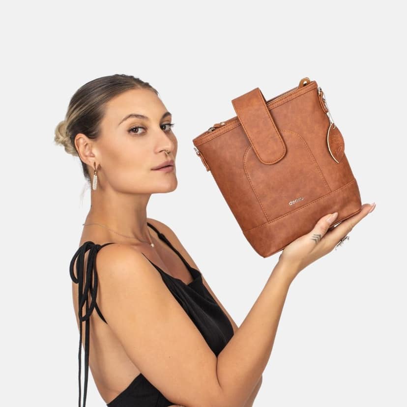 Classic Chic Sling Bag Tan view 2