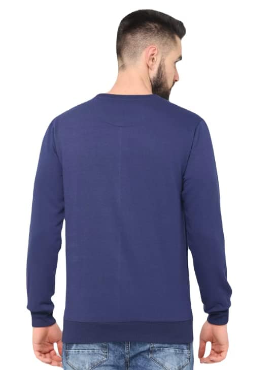 ATTIRIS Men's Cotton Round Neck Full Sleeve Pullover Sweater/ Sweatshirt view 2