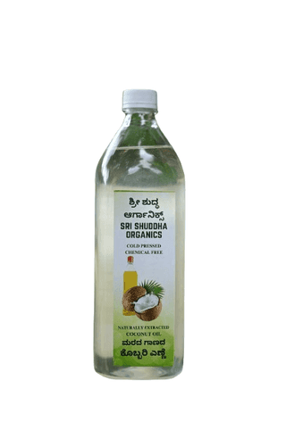 Sri Shuddha Organics Cold-Pressed Coconut Oil - Health Benefits