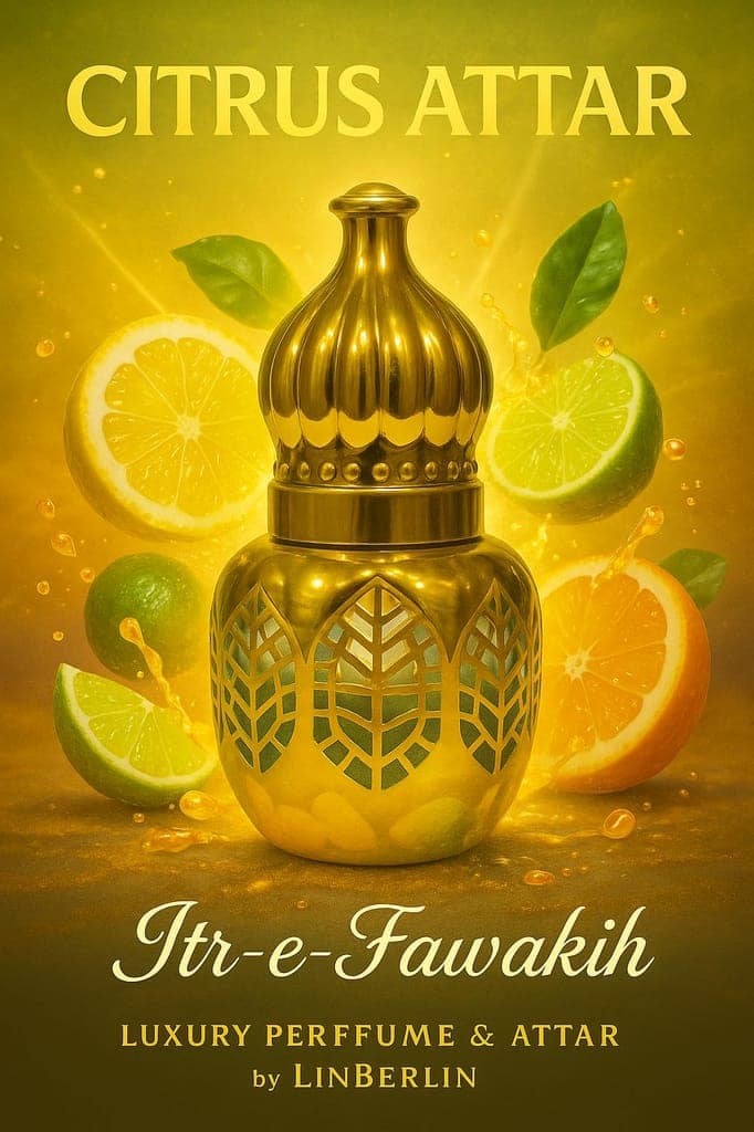 Lemon Attar | Nimbu Fragance - Fresh & Long Lasting Lemon Fragance for Men & Women | Alcohol-Free by LinBerlin view 2