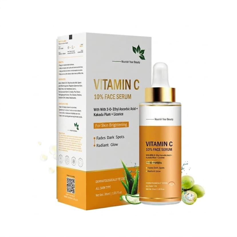 Elegantra 24-Hour Radiant Glow Combo Pack – Vitamin C & Retinol Face Serum Duo for Intense Skin Brightening, Anti-Aging & Deep Rejuvenation | Pack of 2 (30ml Each) view 2