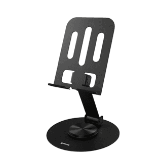 ARmaxtronics – 360° Rotatable & Foldable Mobile Phone Stand – Metallic, Adjustable Height & Angle