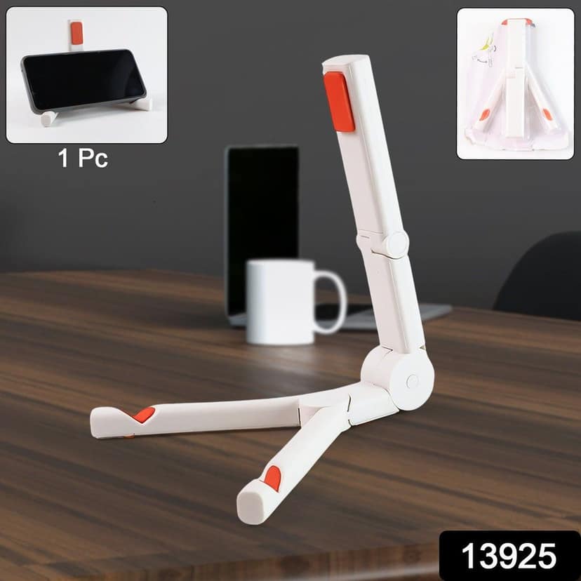 Multipurpose Adjustable Foldable Mobile Phone & Tablet Stand (1 Pc) view 2