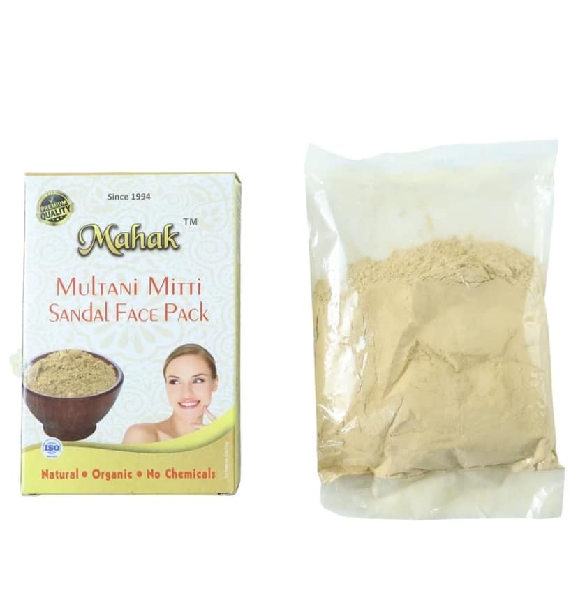DHRUVINSRI 12791 100gram Herbal Tan Removing Multani Mitti Face Pack For Skin Care Age Group view 2