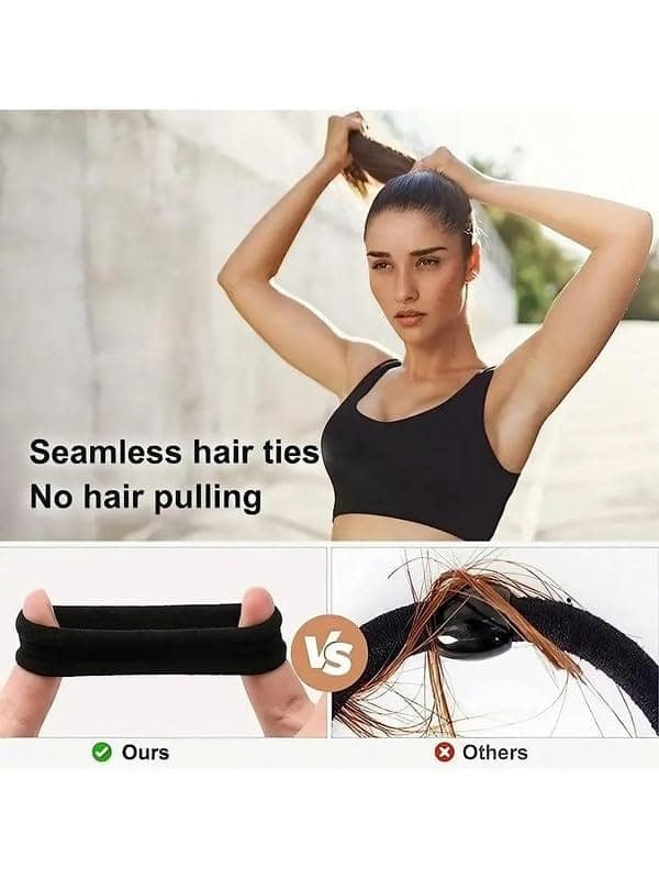 Rubberband for Women, Hair Band for Women, Ponytail Hair Band, Premium Hair Band for Girls view 2