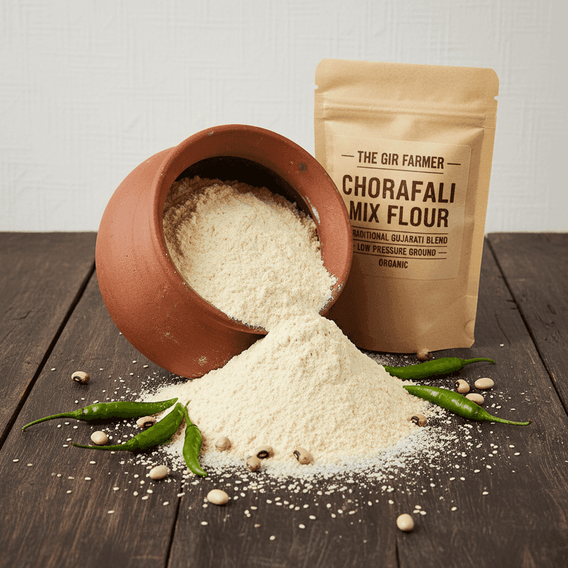 Organic Chorafali Flour - Traditional Gujarati Blend