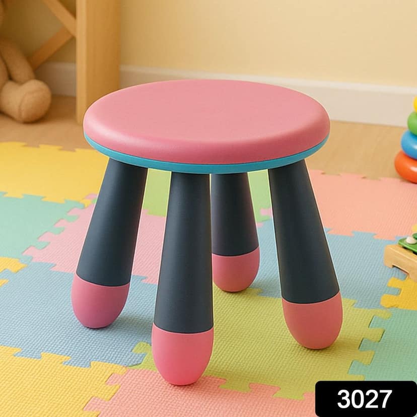 Foldable Baby Stool used in all kinds of places, specially made for kids and children’s etc. view 2