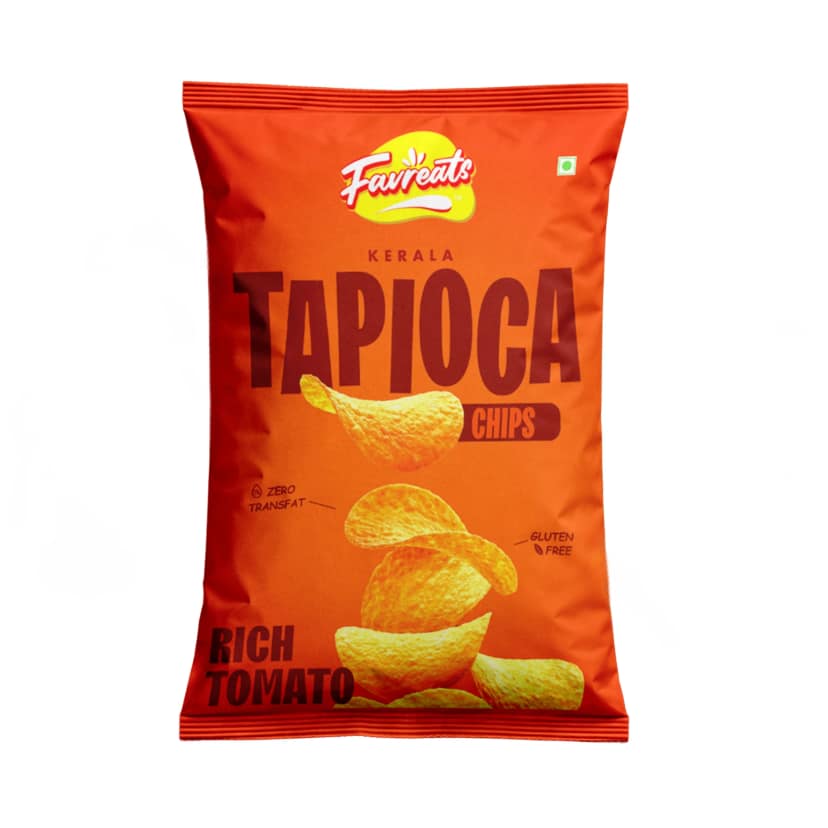 Favreats Tapioca Chips Rich Tomato 60g