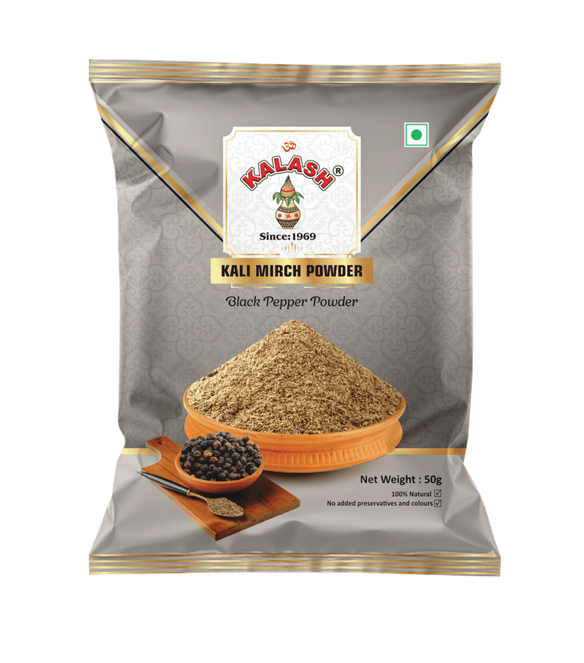 Kalash Black Pepper Powder | kali Mirch | Golki Powder