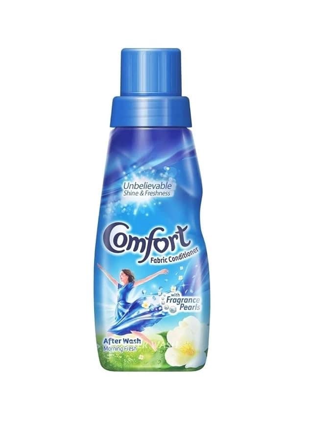Swastik First Comfort Fabric conditioner 210ml Morning fresh 1 unit and Lily fresh 1 unit (Total-02) (2 x 210 ml) view 2