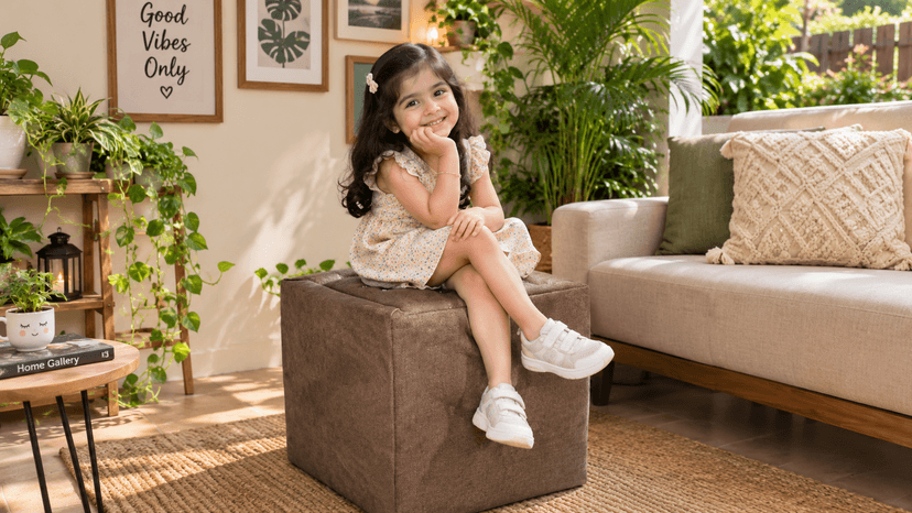 Comfortable Puffy Sofa with Soft Cushioning for Home Seating