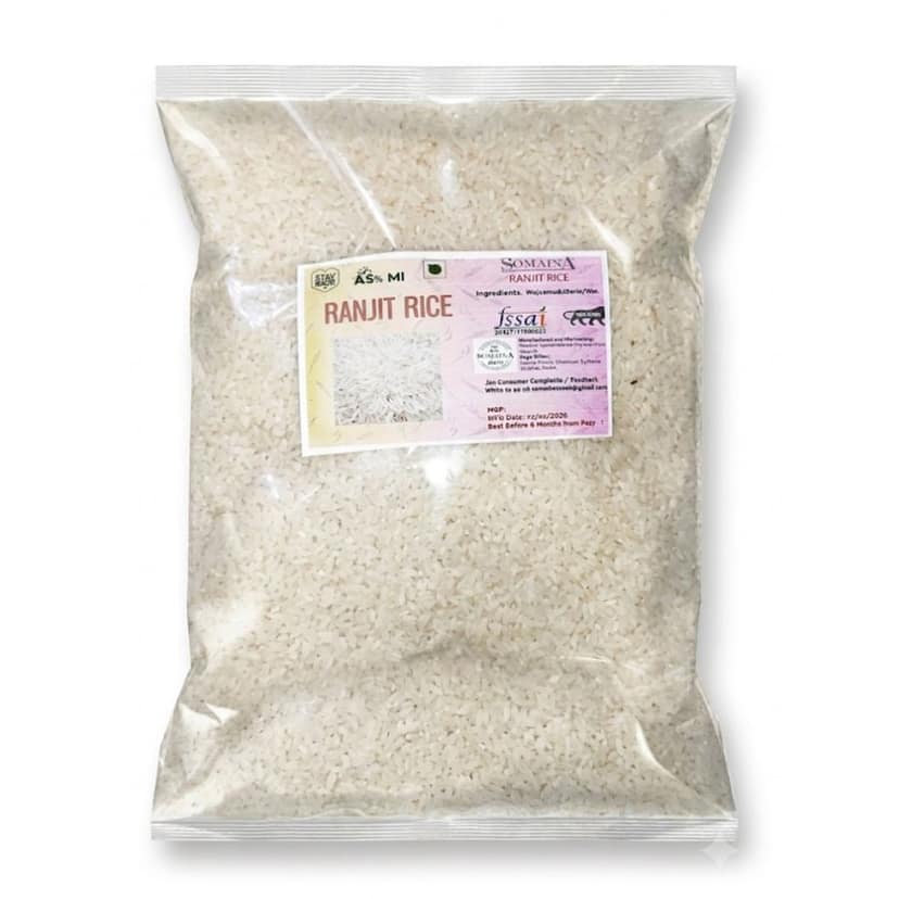 Ranjit Rice - 1 kg - One plastic pouch