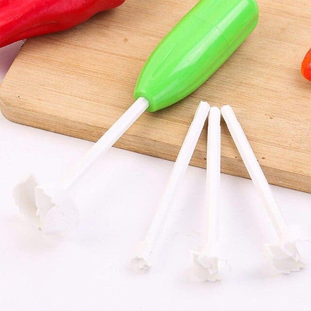 Hammer Style Hollow-Out Veggie Drill (4Pcs/Set) view 2