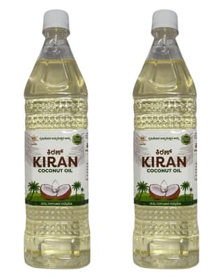Kiran Coconut Oil Bottle 1L