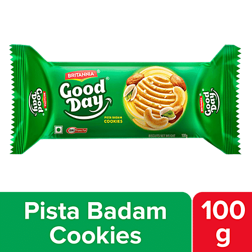 Britannia Good Day Pista Badam Nut Cookies 100G