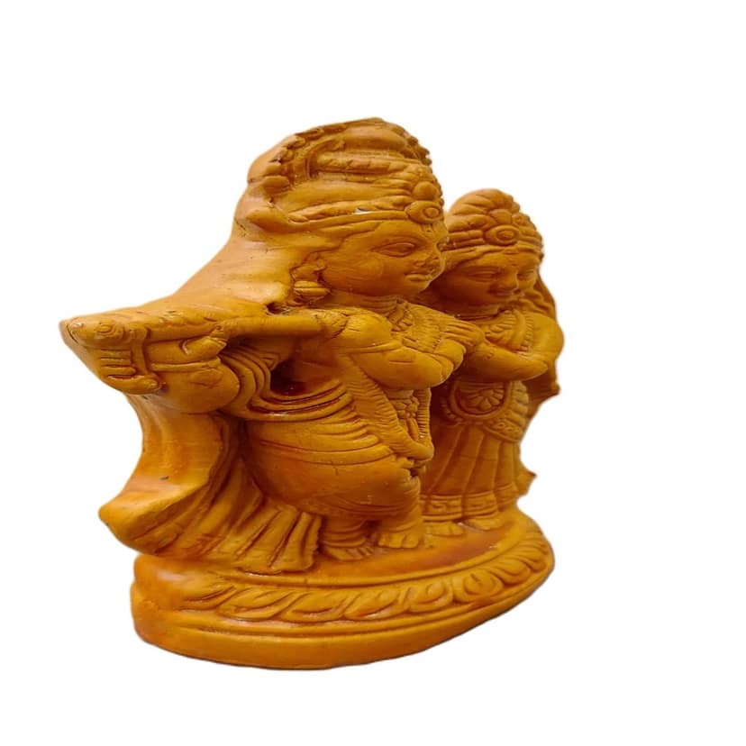 Lord Radha Krishna Idol Statue view 2